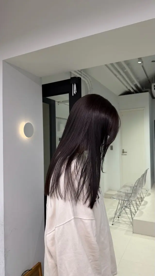 ロング カラー ヘアカラー トリートメント naturalカラー / Rukaのヘアスタイル