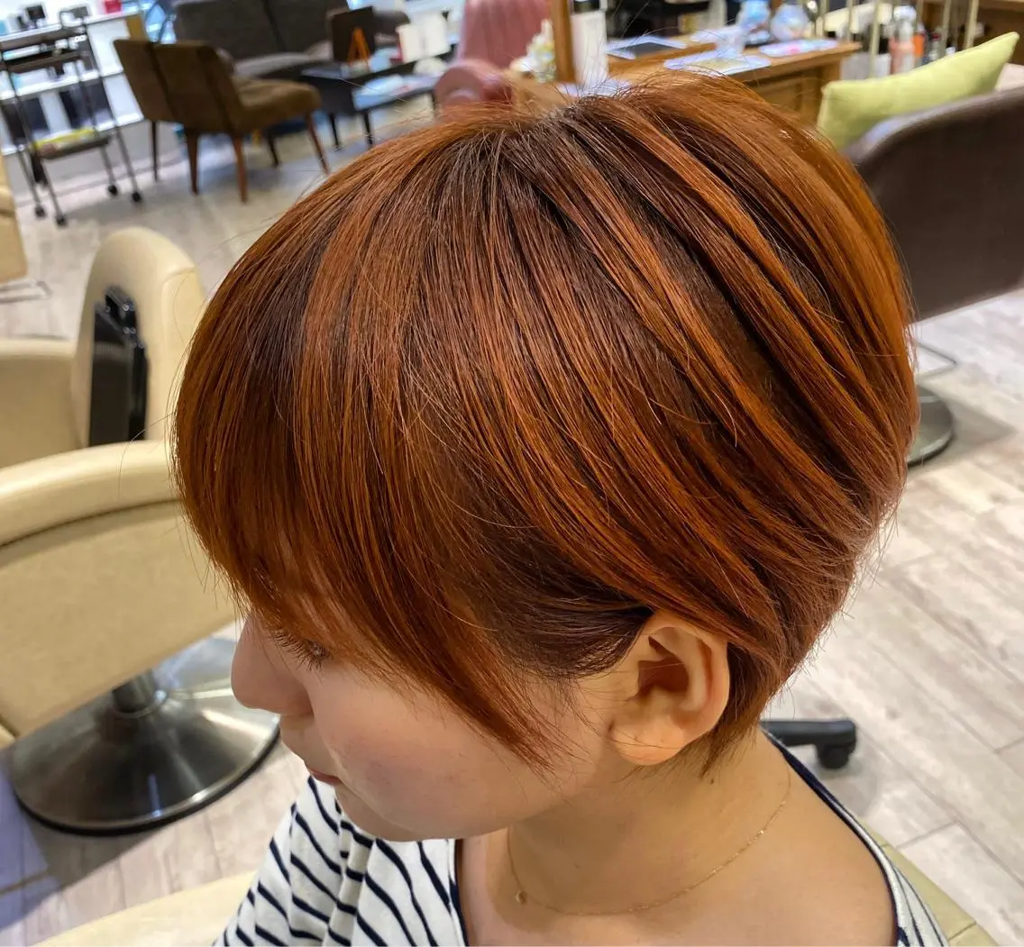 ショート カット ヘアカラー トリートメント コトナ越谷店長 小川 良介のヘアスタイル