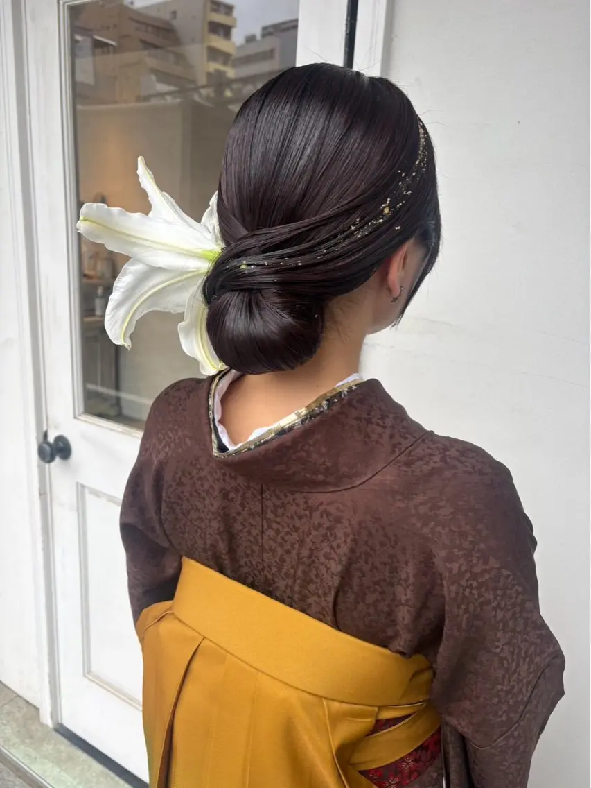 ロング ヘアアレンジ 美髪× ヘアセット✨Araiのヘアスタイル