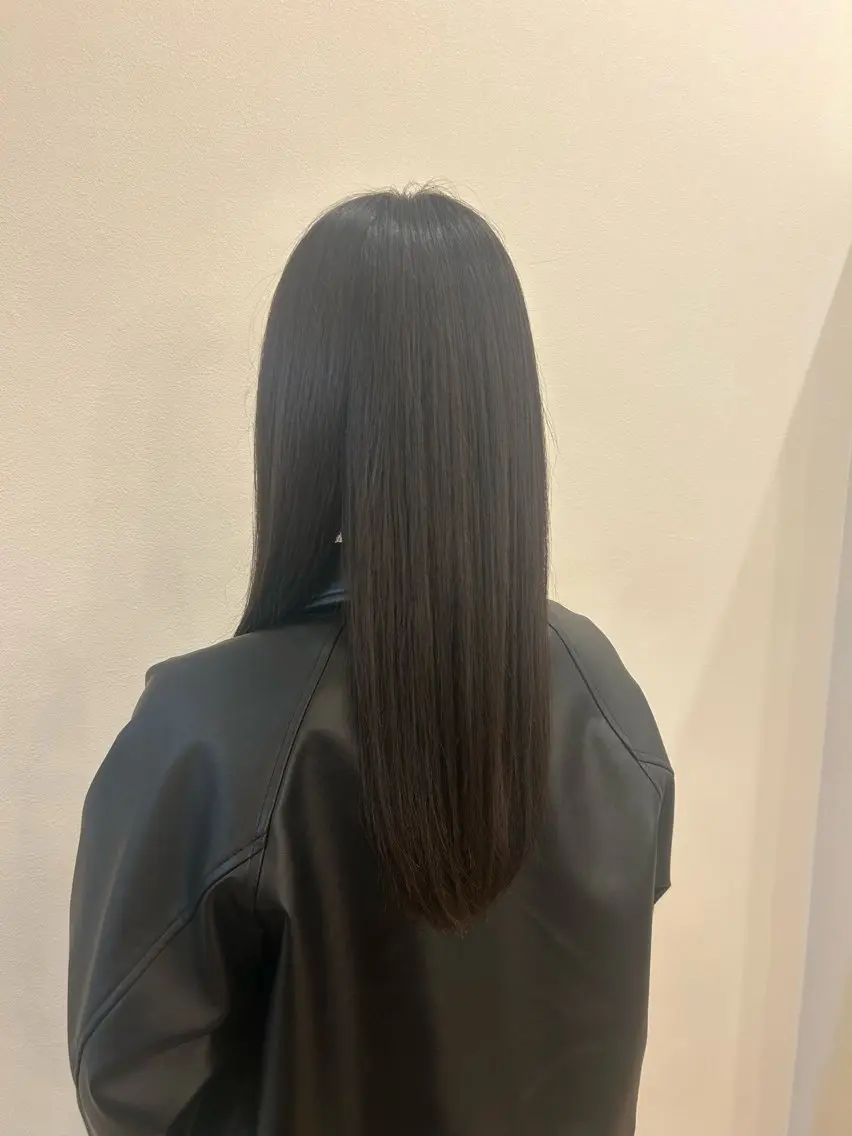 パーマ 縮毛矯正 ストレートパーマ ワンワールドパルク hanaのヘアスタイル