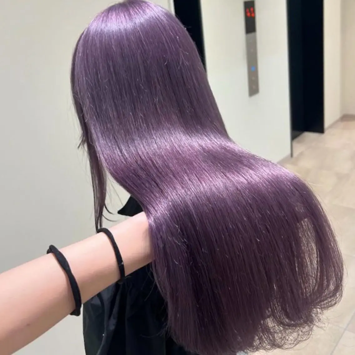 ロング カラー ヘアアレンジ カット ヘアカラー ヘッドスパ ヘアセット 💓色落ちまで綺麗な 垢抜けカラー💓のヘアスタイル