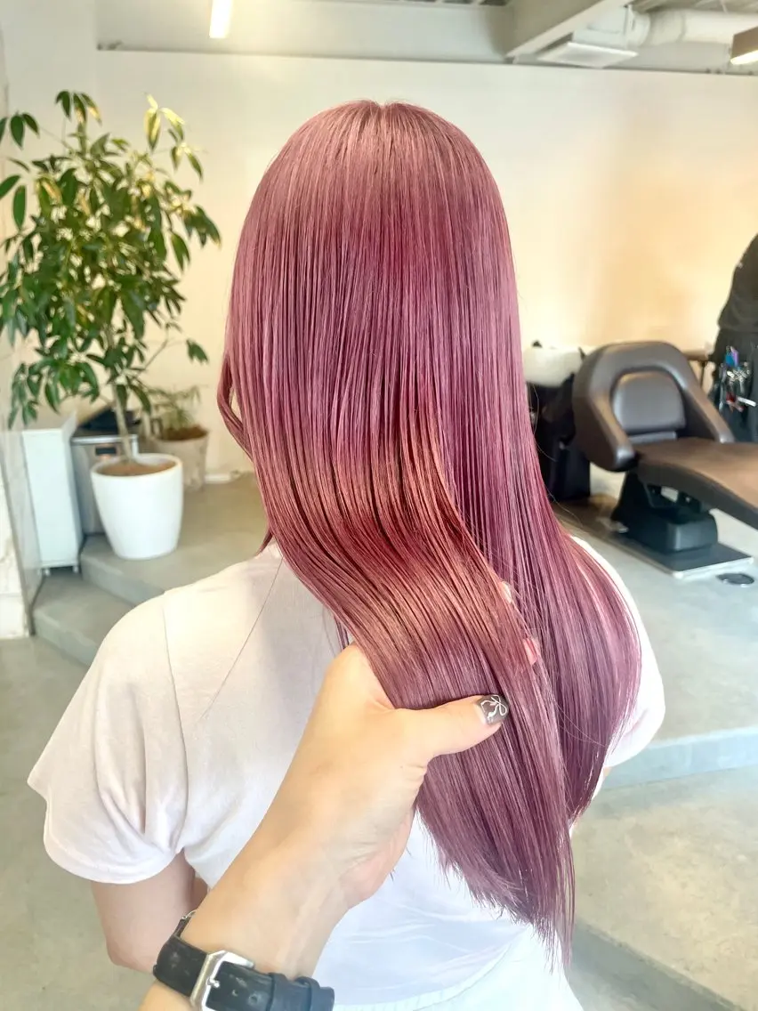ロング カラー 韓国風ヘア ヘアカラー トリートメント ヘアセット 💎韓国風レイヤー /ボブ💎Namiのヘアスタイル