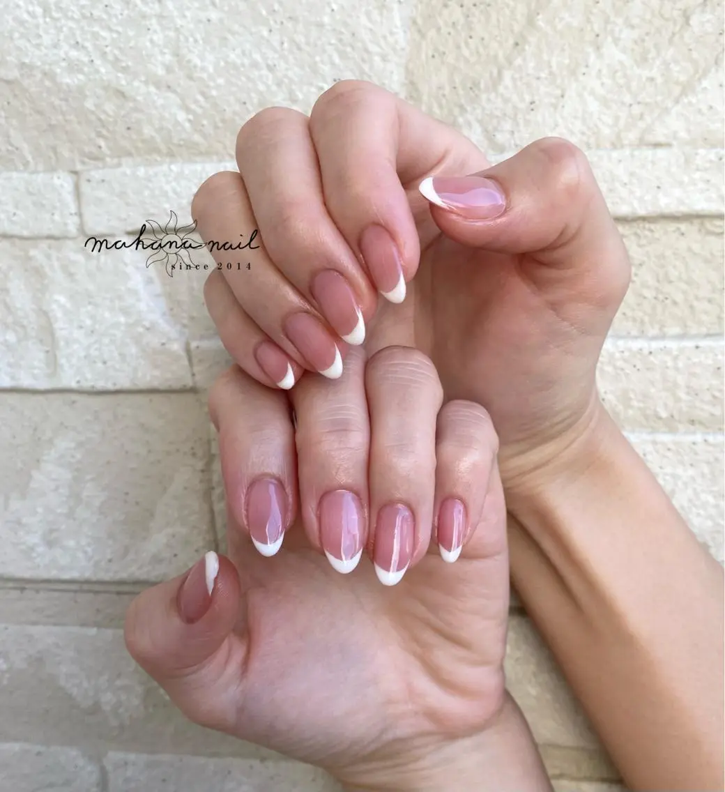 ネイル フレンチネイル mahana nailのネイルデザイン