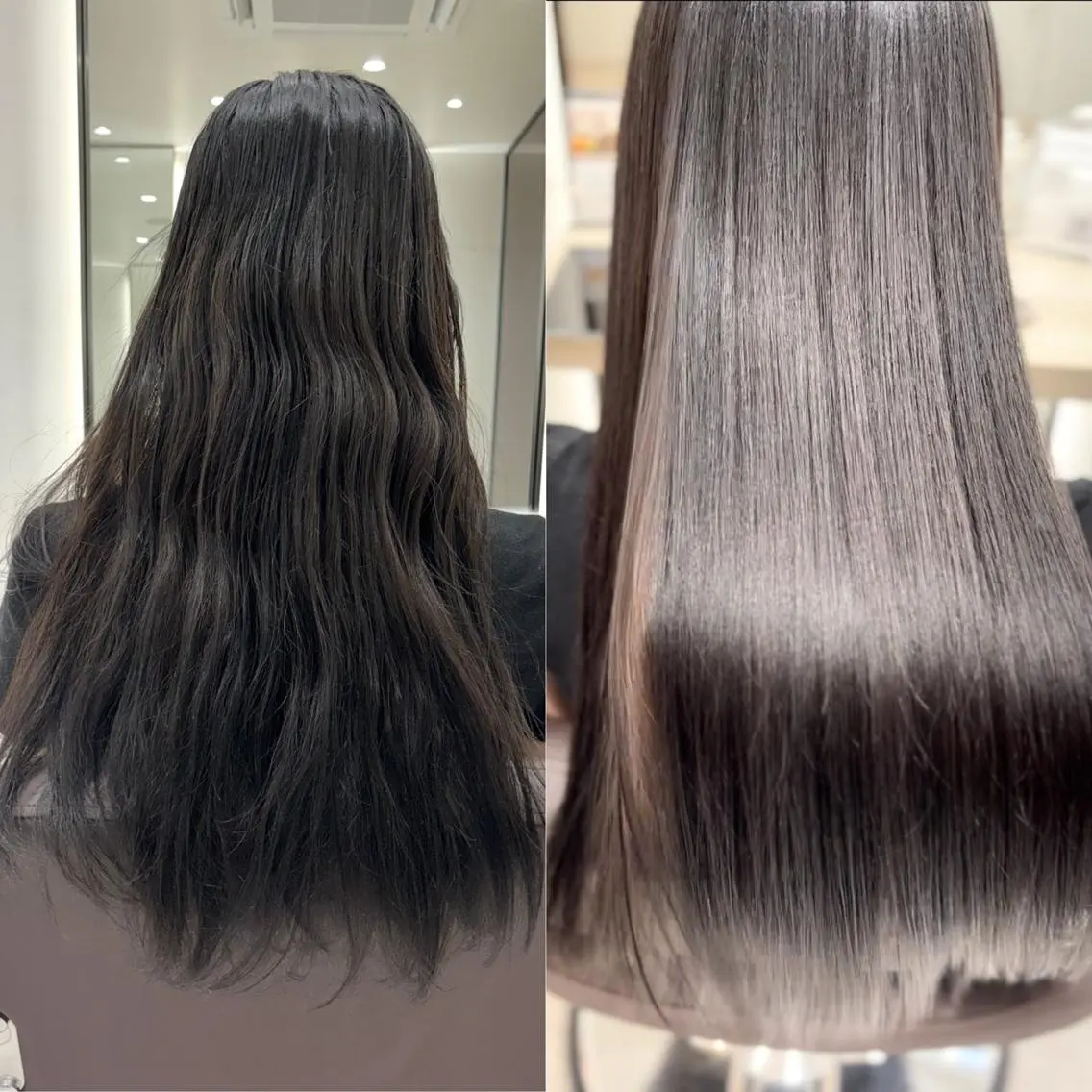 ロング EIGHT plum TOKIOリミテッドのヘアスタイル