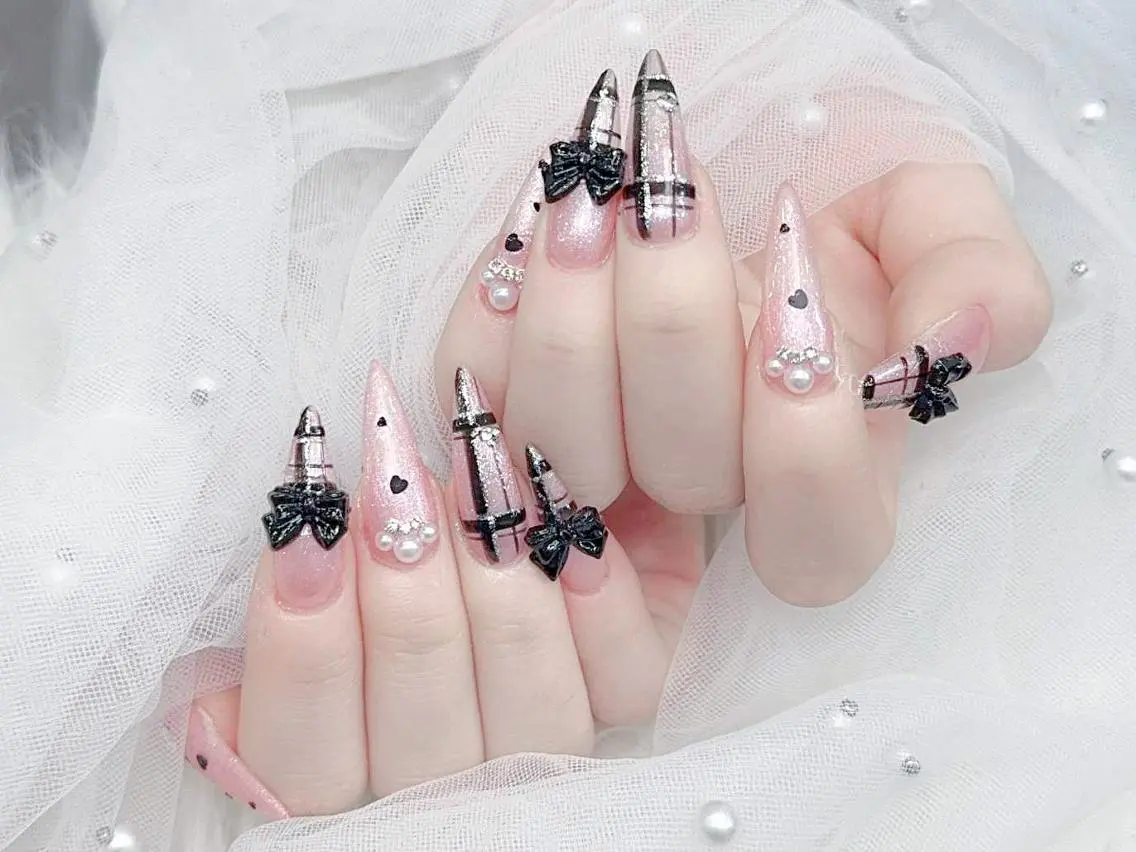 ネイル アートネイル ハンドネイル K.bi_nail ネイル長さ出し専門店のネイルデザイン