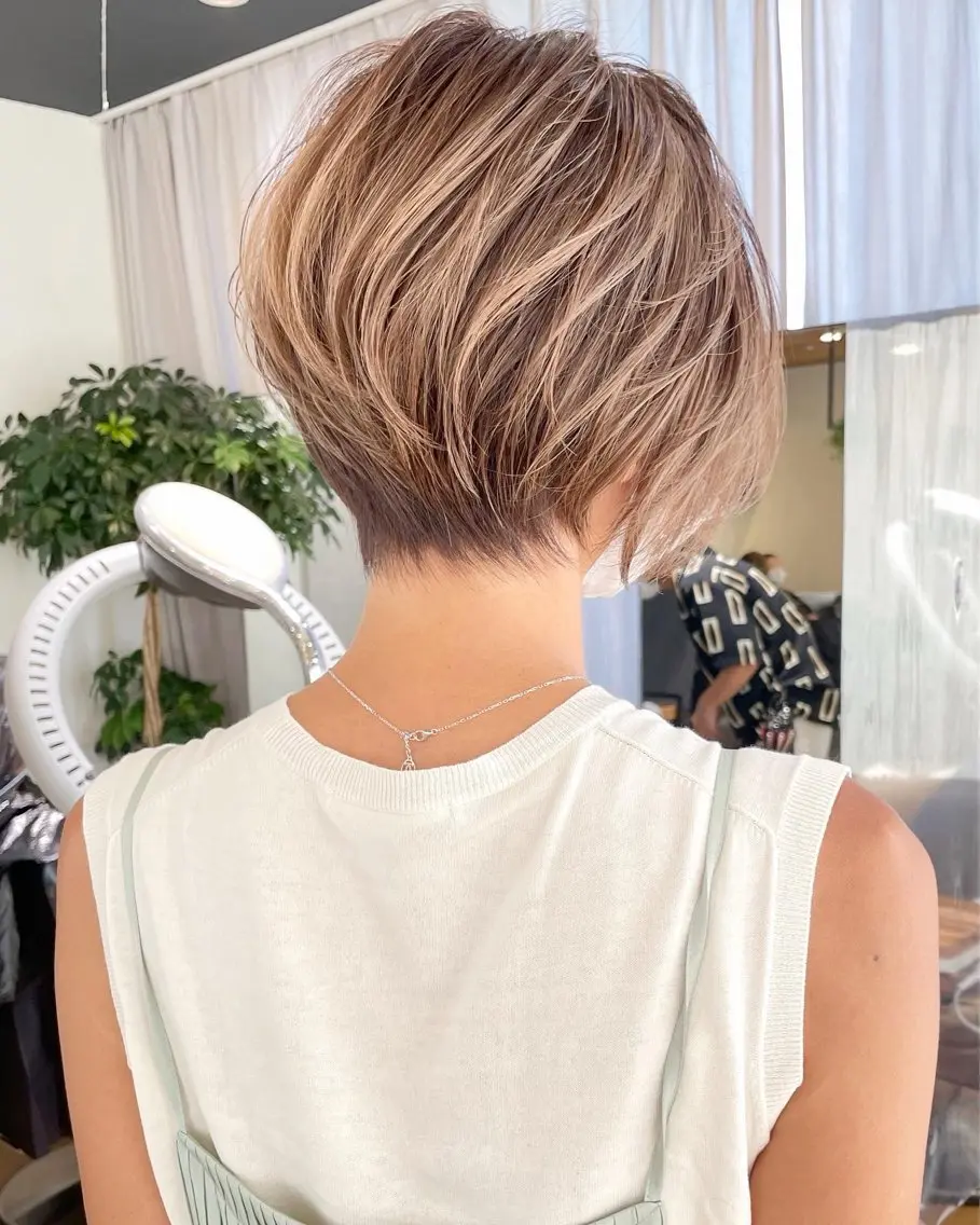 ショート カラー カット ヘアカラー トリートメント 【7月限定‼️】 ショート特化 髙山のヘアスタイル