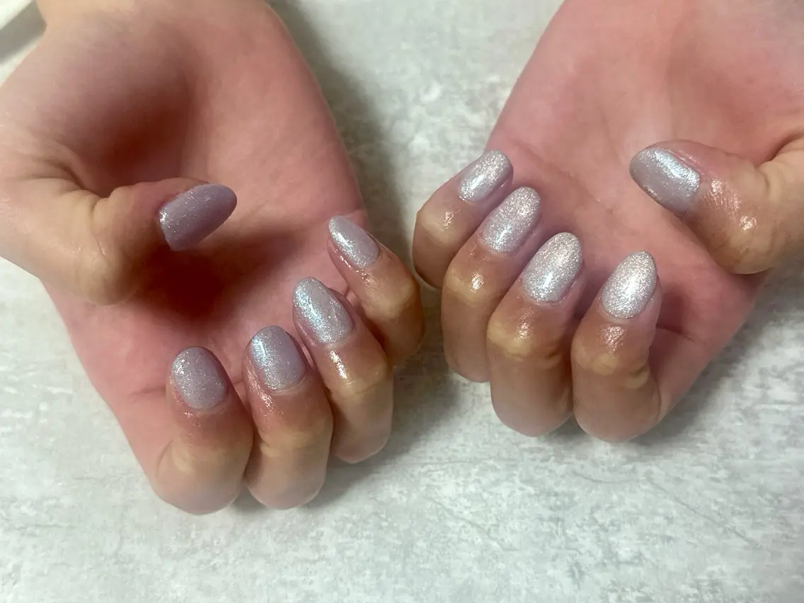 ネイル オーロラネイル 桜ネイル フラワーネイル フットネイル フレンチネイル ハンドネイル mogunail &blowのネイルデザイン