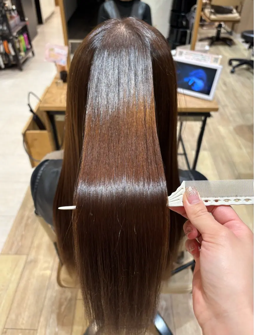 ロング 髪質改善 太田 鈴佳のヘアスタイル