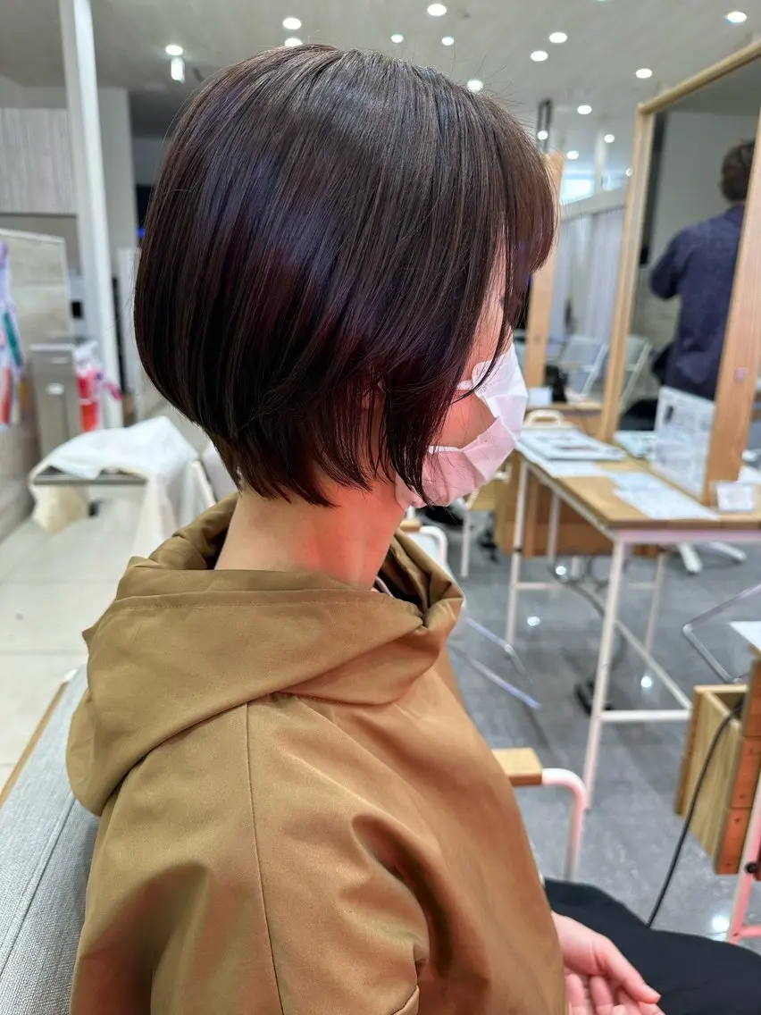 ショート カット ヘアカラー PROGRESS‣‣ 福澤 可音🐯🐝のヘアスタイル