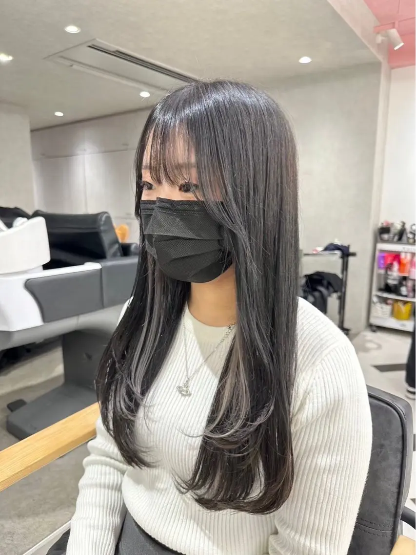 ロング カラー himari💜 暖色/レイヤーカットのヘアスタイル