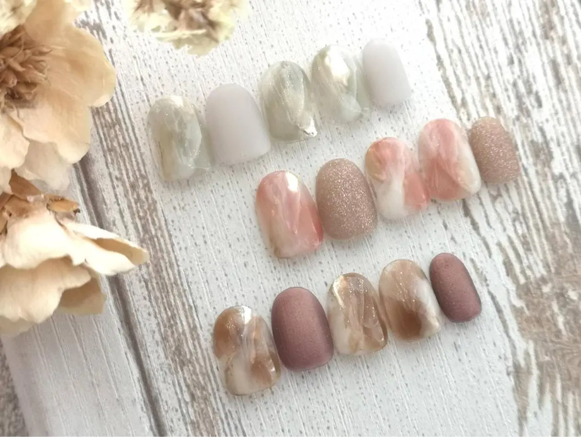 ショート ネイル ネイルサロン shikiのネイルデザイン