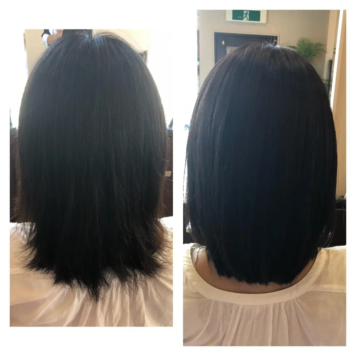 セミロング カット やまぐち まりんのヘアスタイル