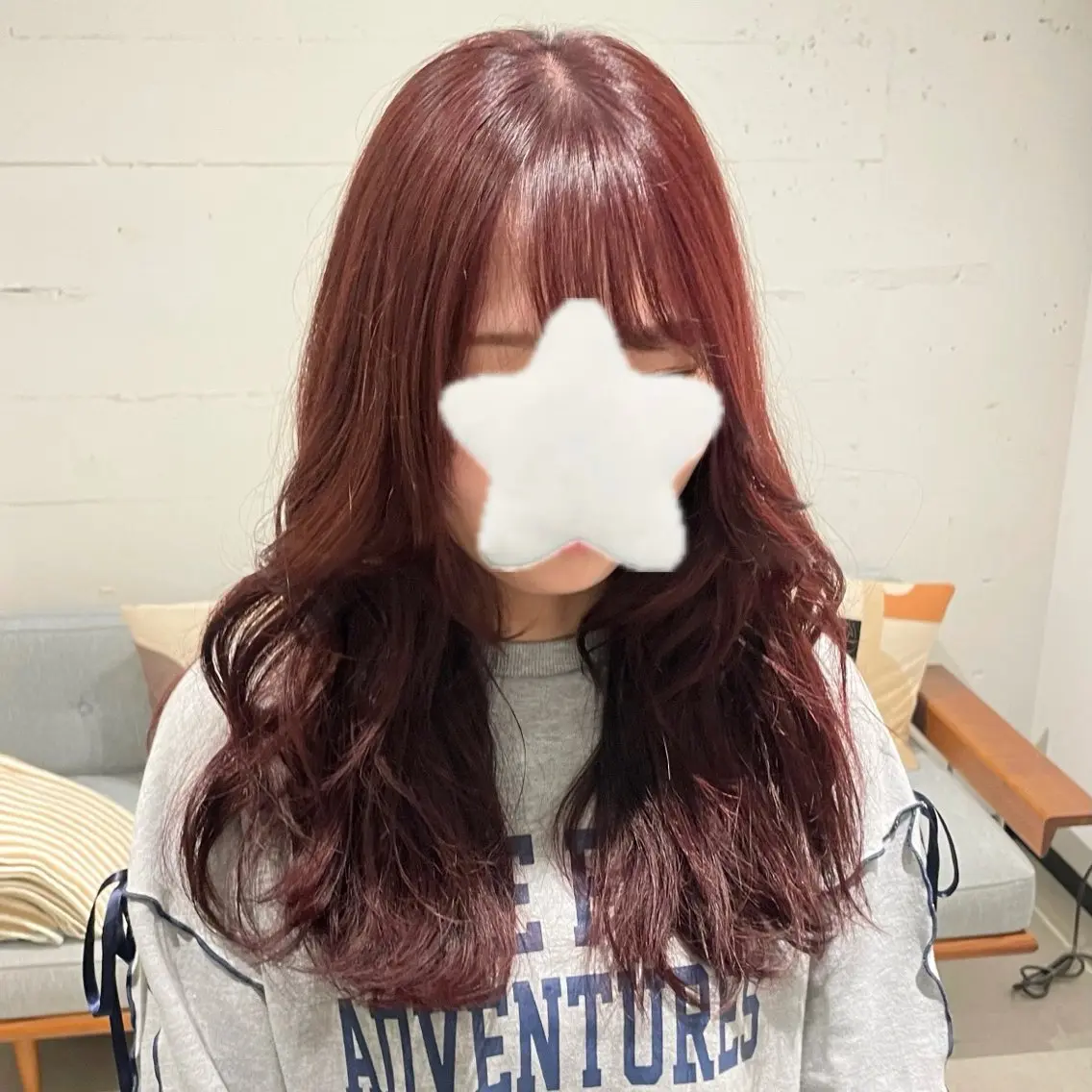 ロング カラー ヘアカラー トリートメント 暖色カラー / rio🐏 / 目黒のヘアスタイル
