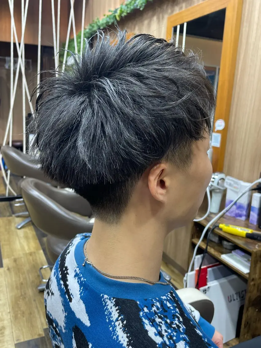 ショート メンズ カット 山際勇策 /岐阜美容師のヘアスタイル