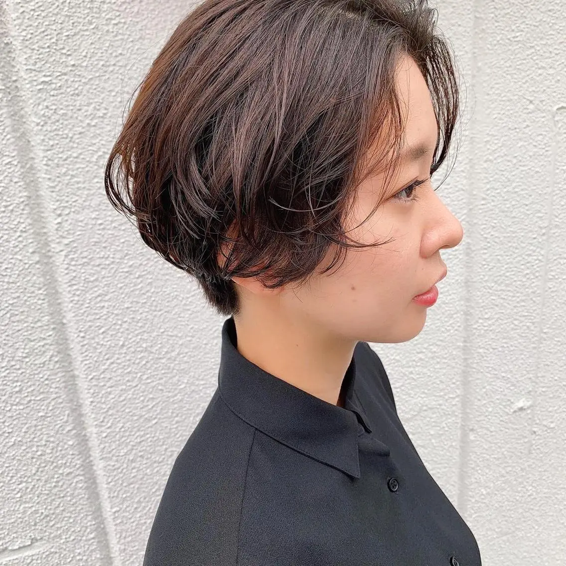 ショート カラー 中川 竜誠のヘアスタイル