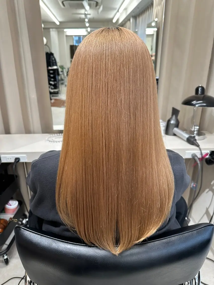 パーマ カット 縮毛矯正 トリートメント haru 髪質改善サロンのヘアスタイル