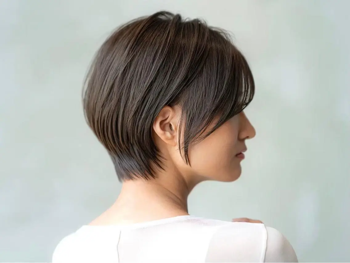 ショート ヘアカラー トリートメント 韓国ヘア/館林美容室 /髪質改善/涼のヘアスタイル