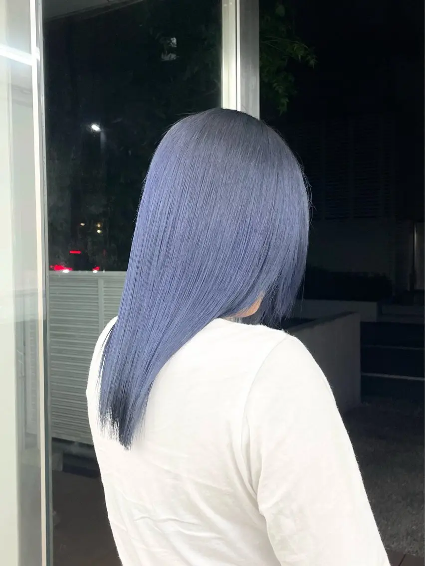 セミロング カラー カット ヘアカラー トリートメント 🦋韓国系指名No1 店長/圓山 祐也🦋のヘアスタイル