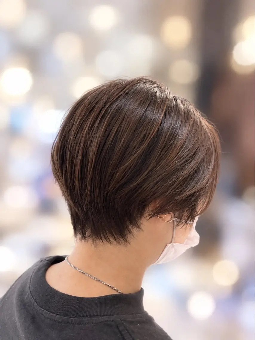 似合わカットとオイルカラーで艶ッと可愛くかっこよく✂︎✴︎の写真