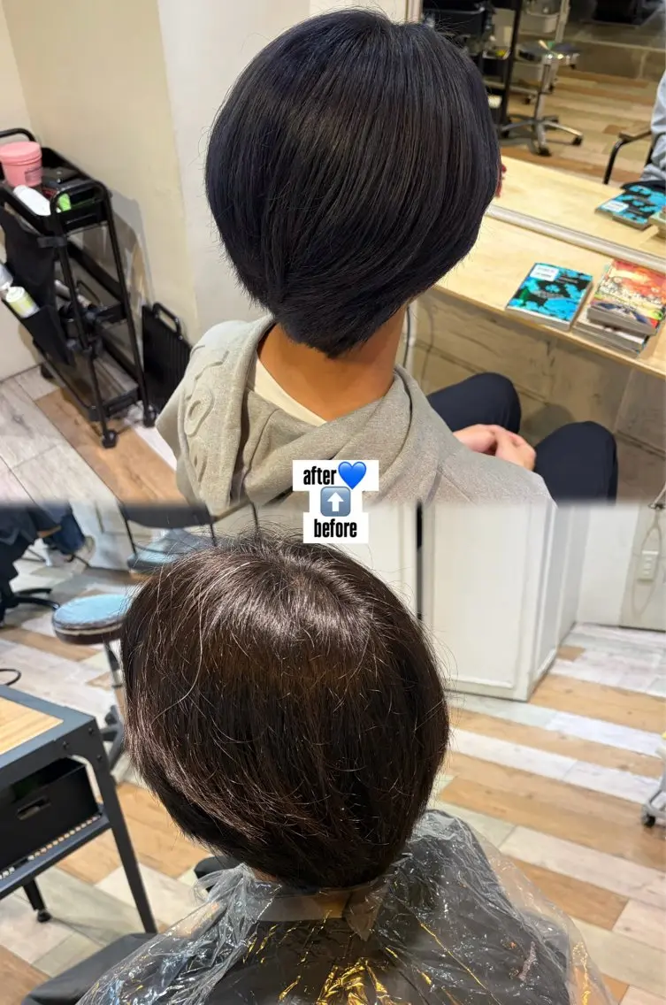 メンズ ヘアカラー 💜🦋 COCONA🦋💜のヘアスタイル