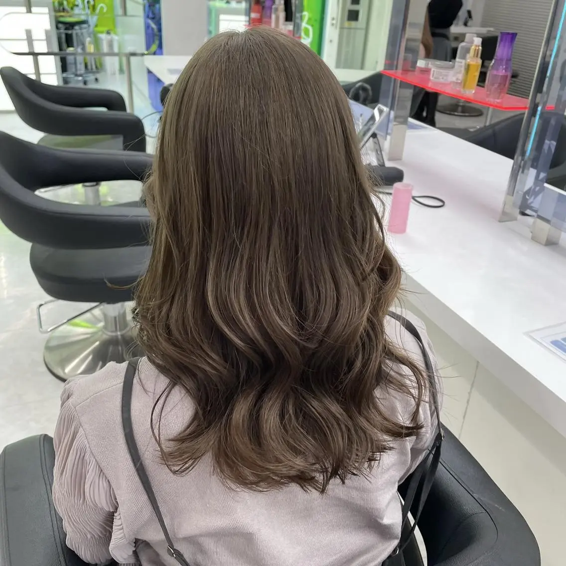 カラー 上品🤍韓国レイヤー /透明感🤍FUGAのヘアスタイル
