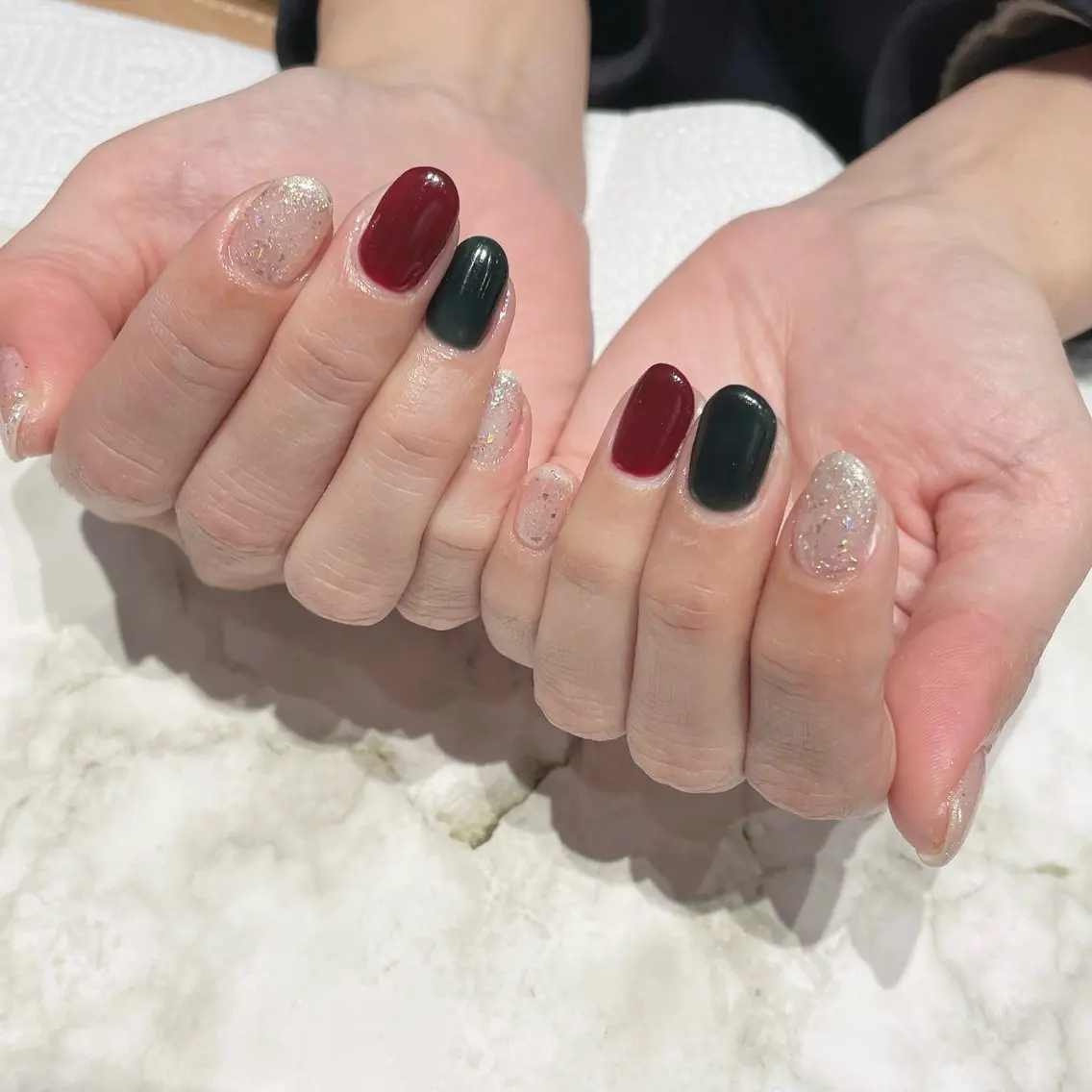 オフありなしどちらも可✨/ハンドorフットワンカラー💅/120分の写真
