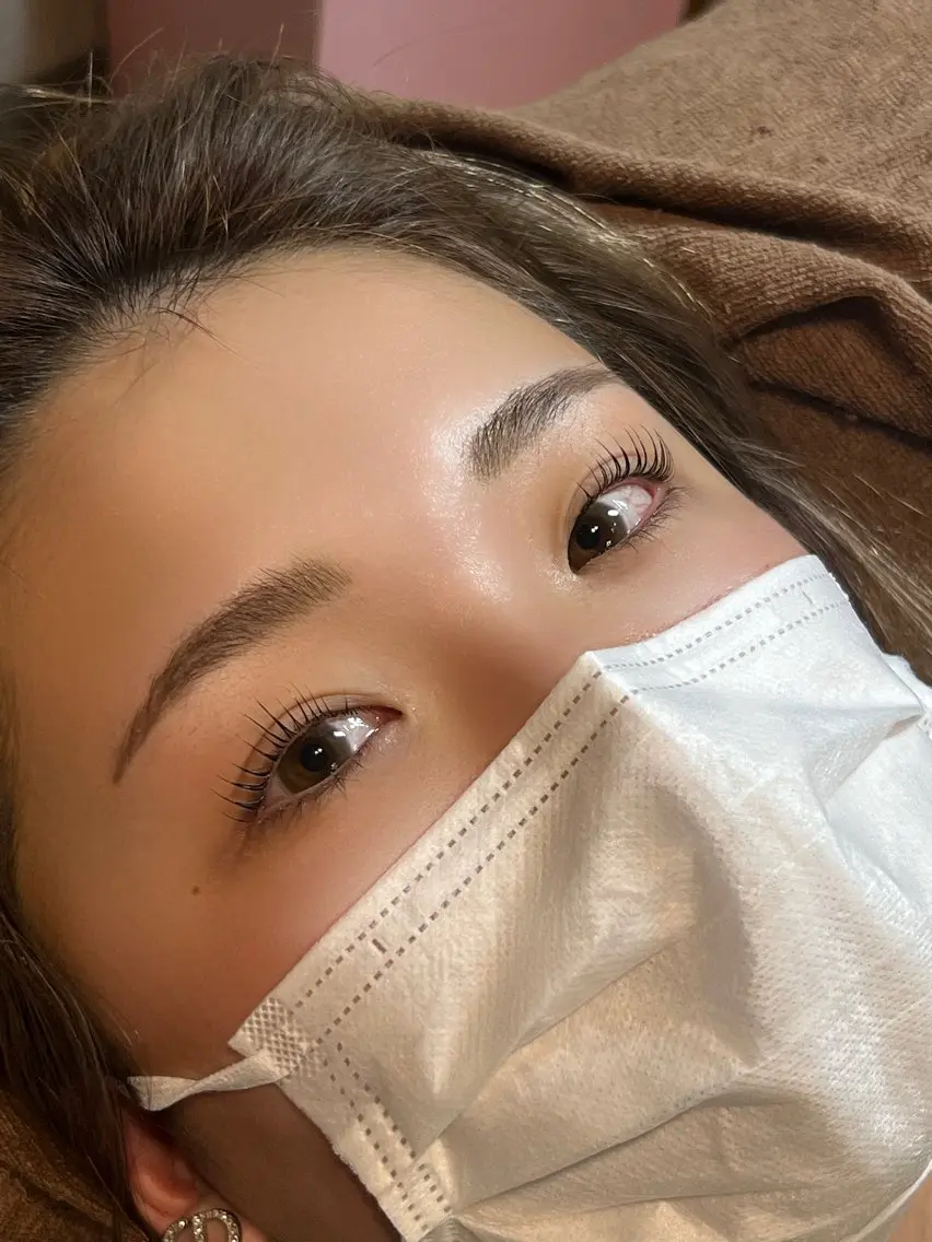 マツエク・マツパ Lカール マツパ arika ミズキのヘアスタイル