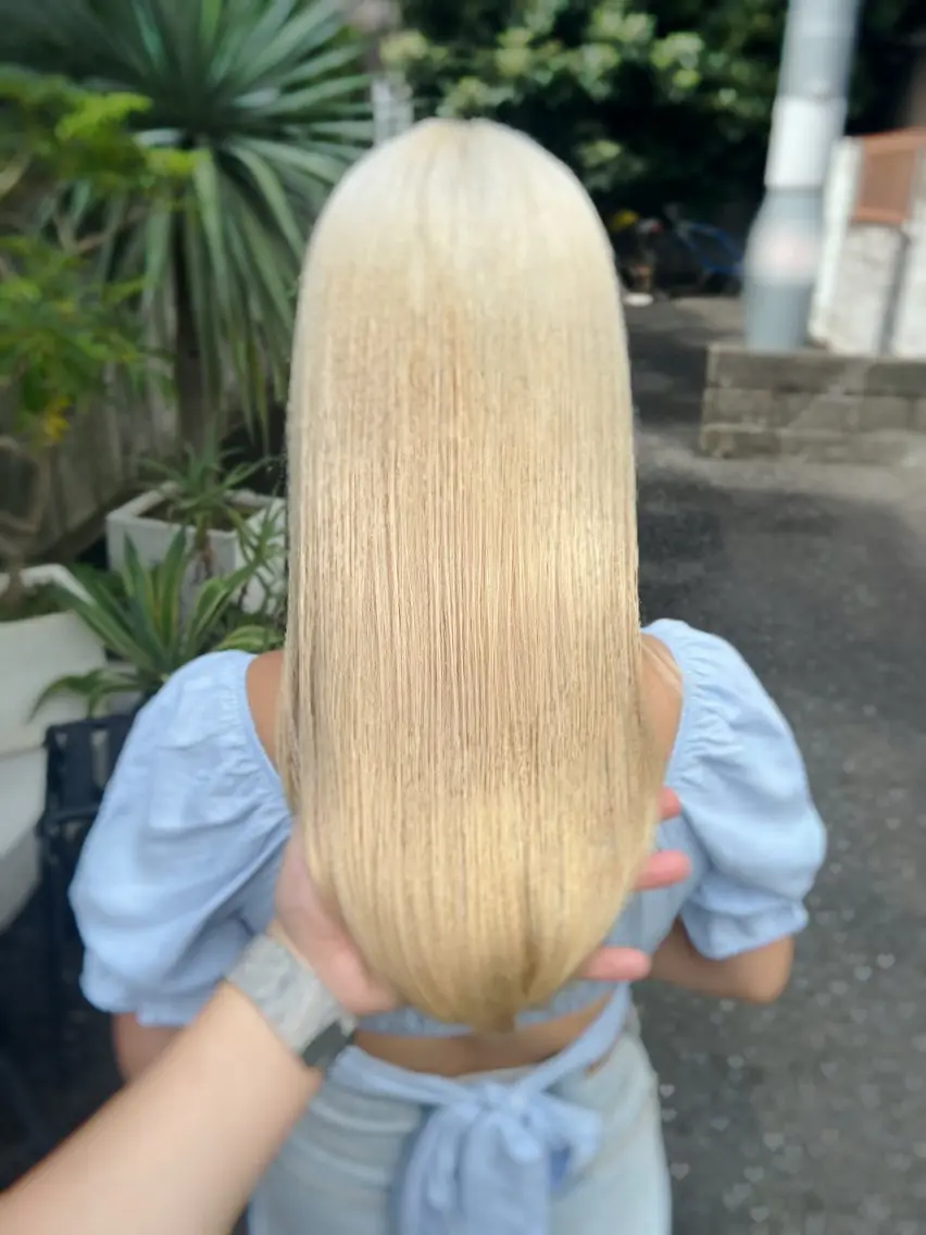ミディアム カラー 💎透明感カラー特化 💎TAISEIのヘアスタイル
