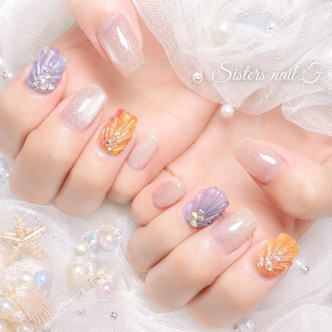 パーマ sisters nail.fのネイルデザイン