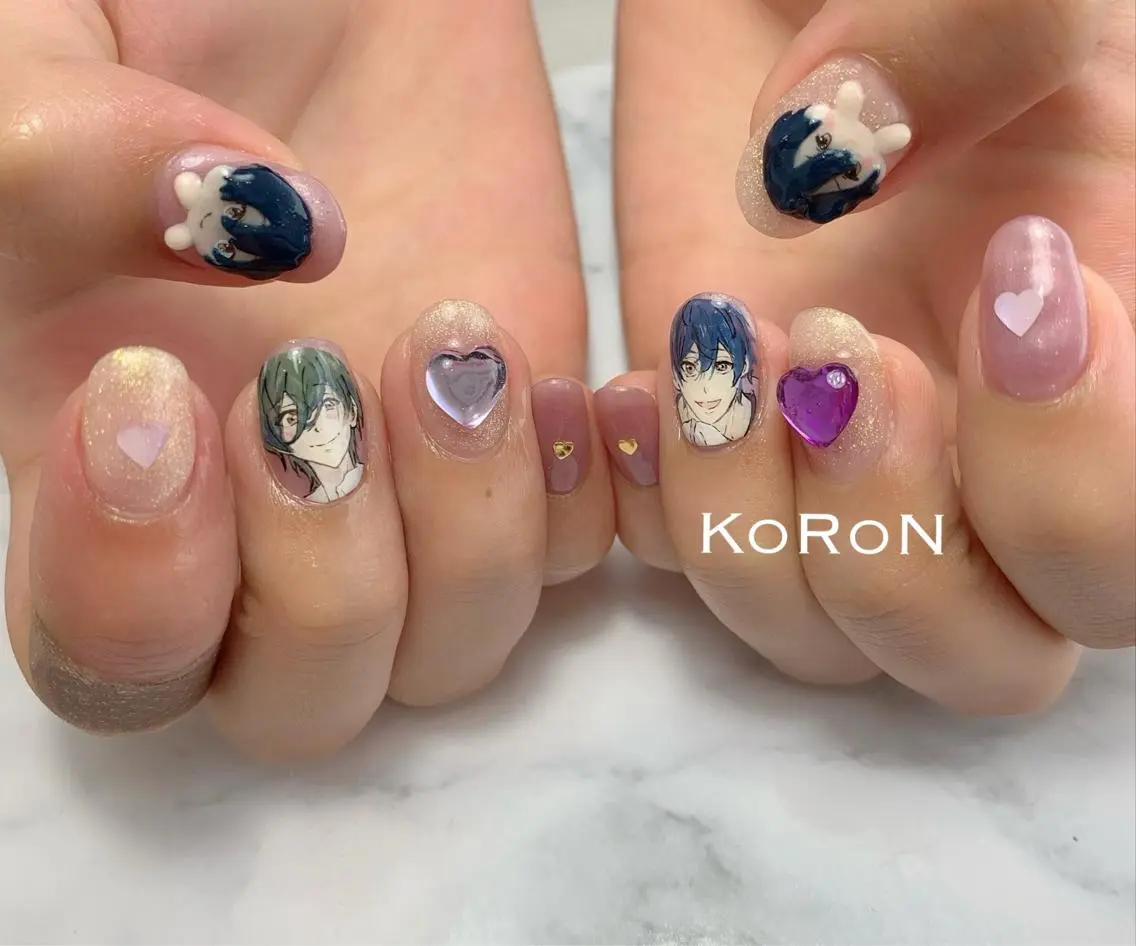 ネイル ハンドネイル 自宅サロン鎌倉 KORONのネイルデザイン