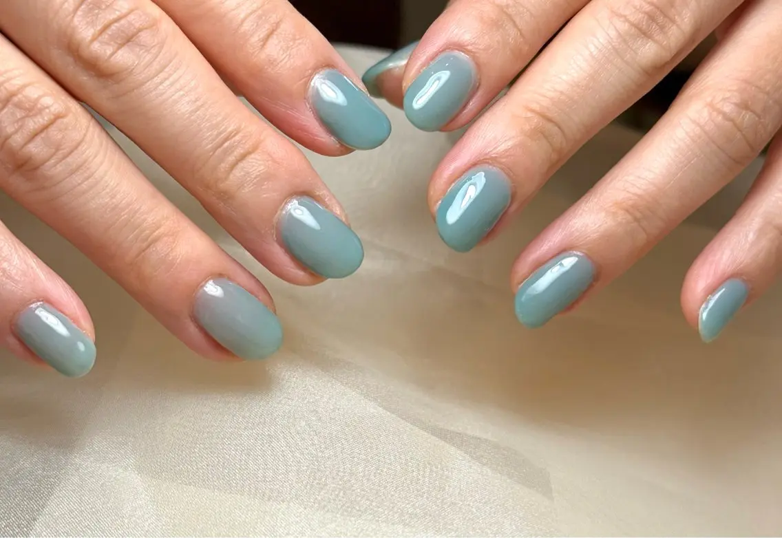 カラー ハンドネイル hanairo Nailのネイルデザイン