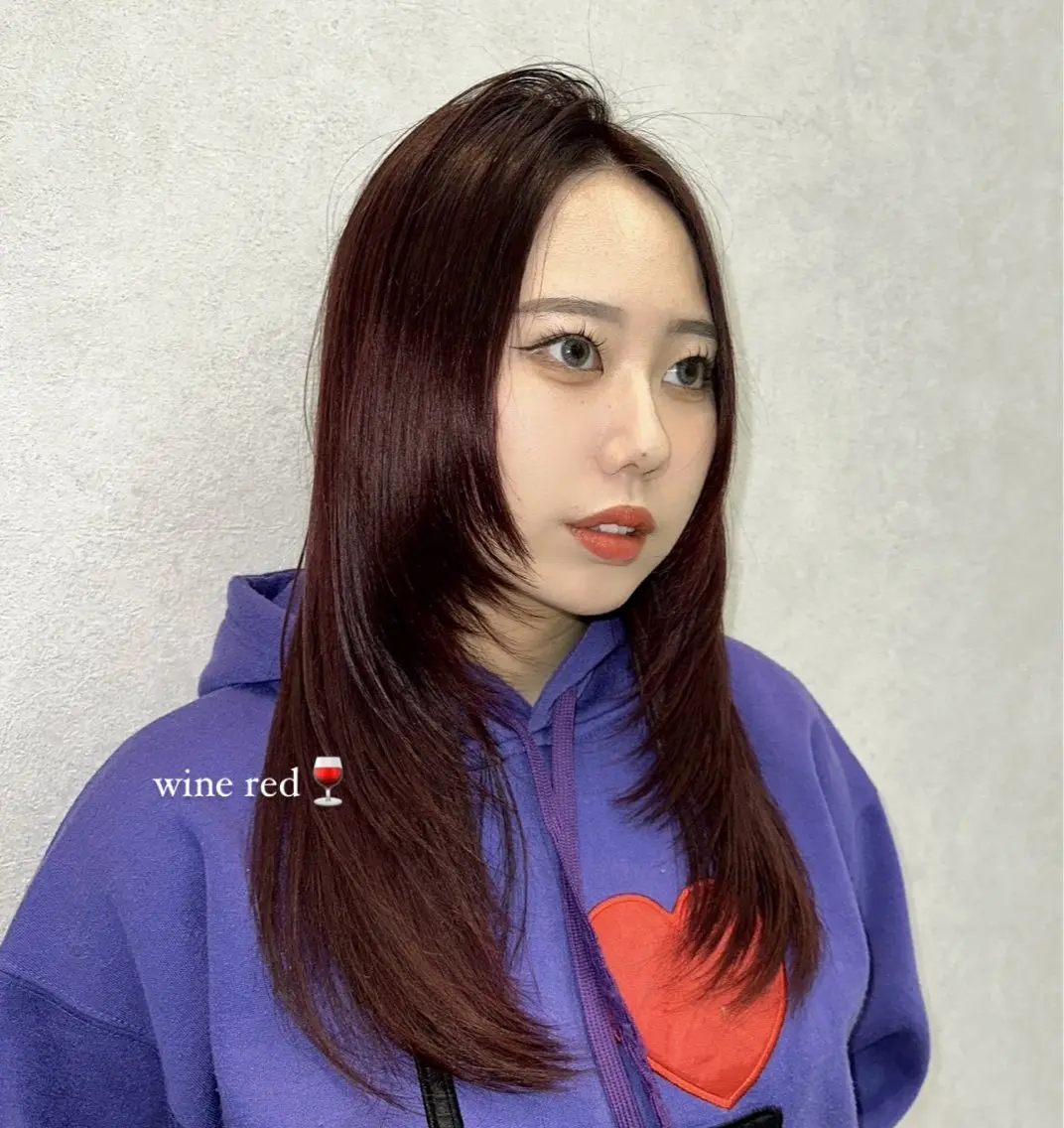 セミロング レイヤーカット ワンホンレイヤー MACARON 宇根 幸恵🎀のヘアスタイル