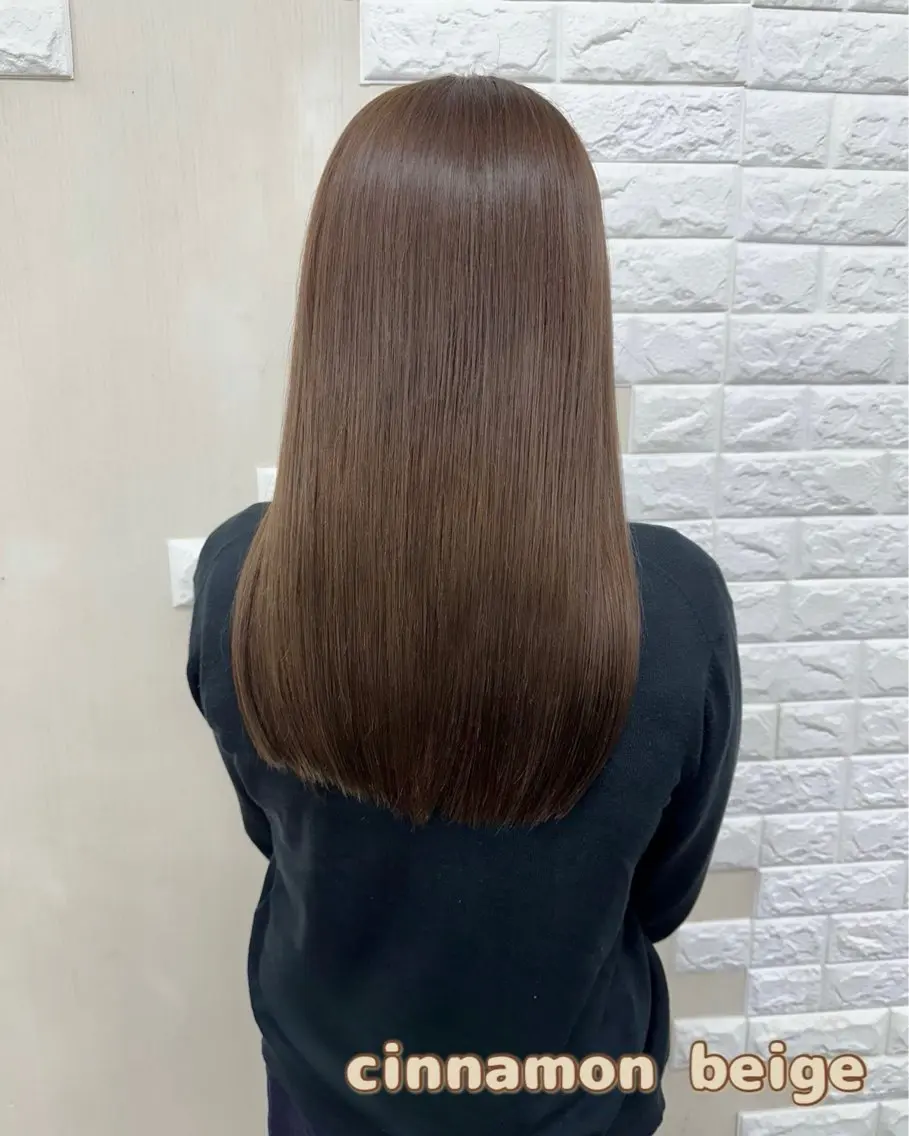 セミロング カラー 🌈miu miu hair✂️💕のヘアスタイル