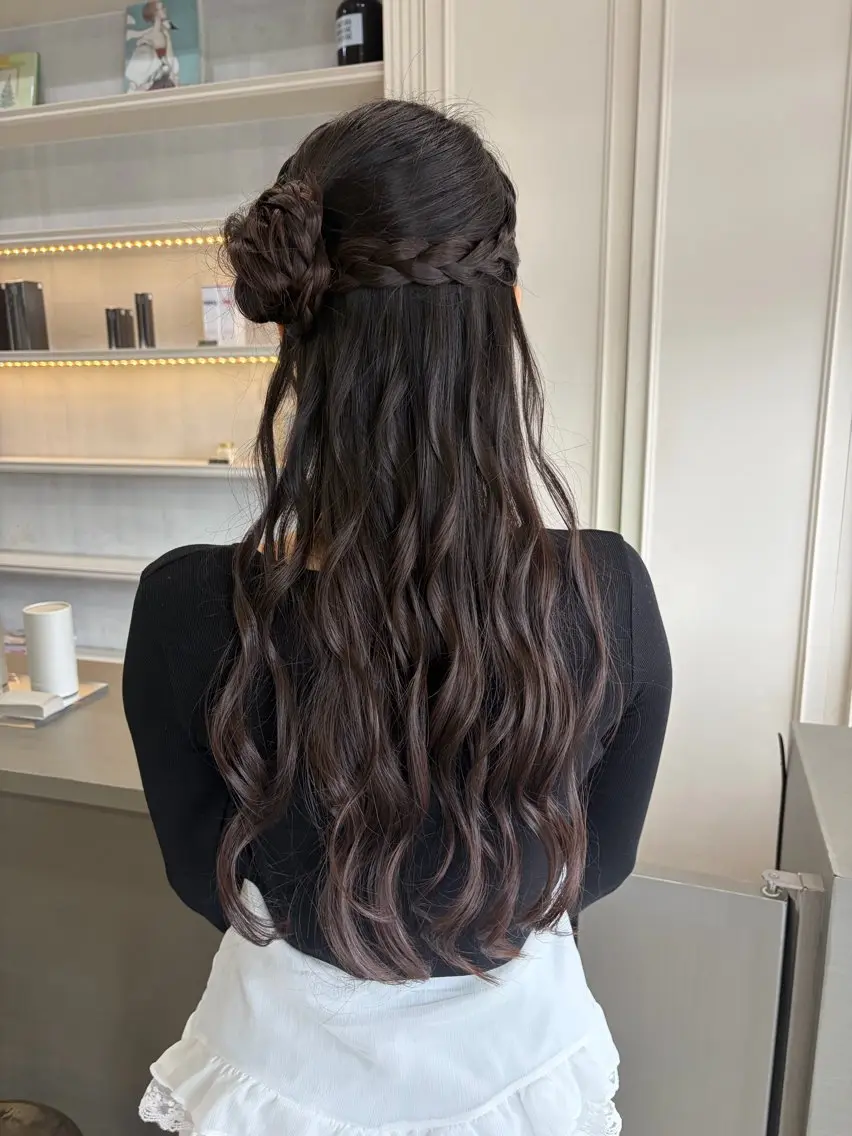 【結婚式やイベントに】ヘアアレンジෆ‪の写真