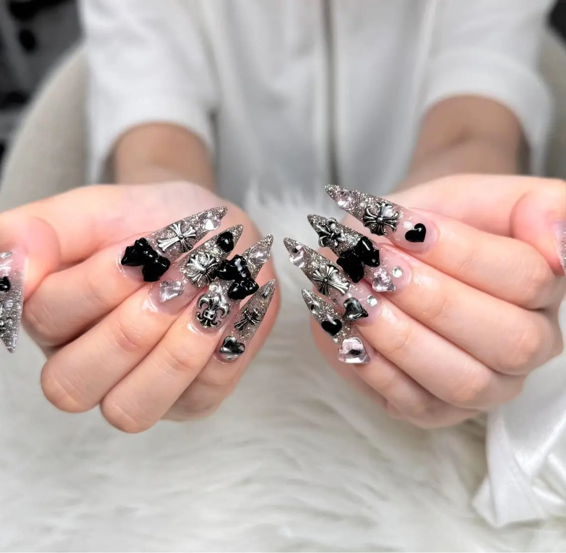 ネイル アートネイル 持ち込み ハンドネイル ハンドケア Dyo Nailのネイルデザイン