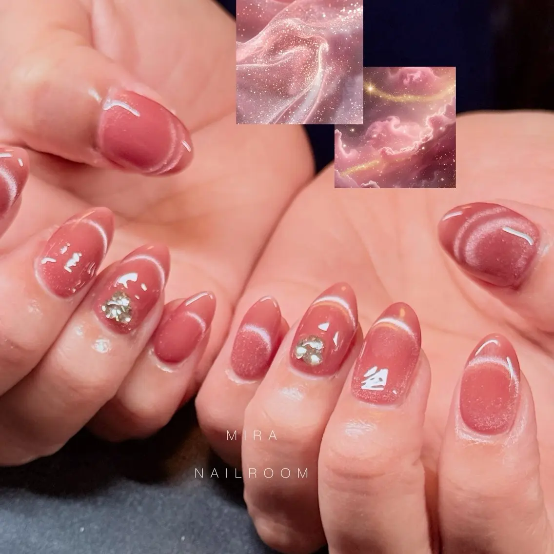 ネイル マグネットネイル MIRA NAILROOMのネイルデザイン