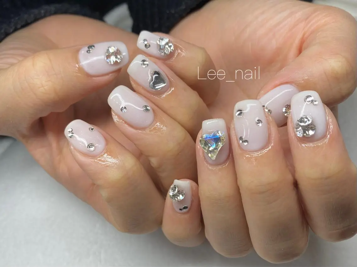 ネイル ワンホンネイル ハンドネイル Lee_ nailのネイルデザイン