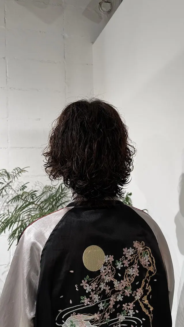 パーマ メンズ メンズパーマ mihiro ⟡.·*.のヘアスタイル