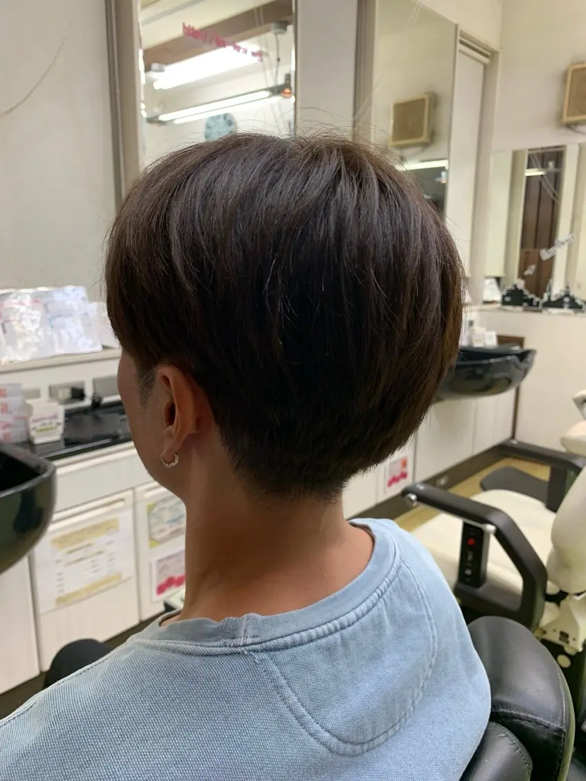 【新規人気】メンズカット+カラーの写真
