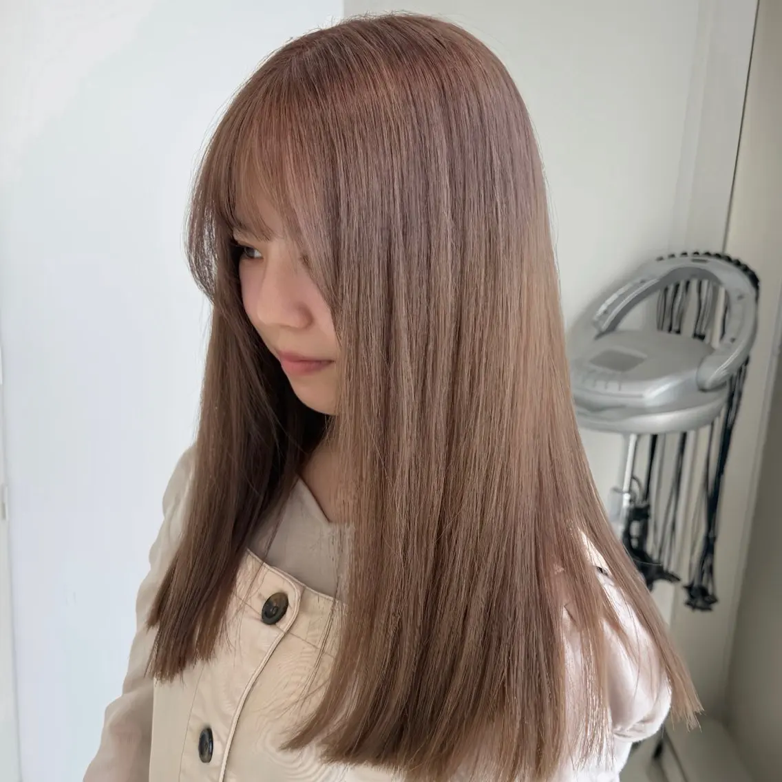 ロング カラー カット ヘアカラー EIGHT 樹梨 /韓国ヘア🇰🇷のヘアスタイル