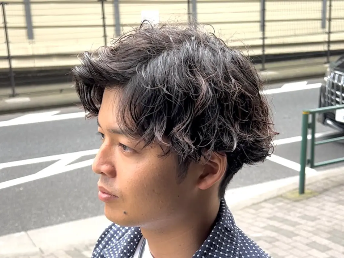 パーマ メンズ メンズパーマ カット パーマ 💡似合わせのプロ 💡takutoのヘアスタイル