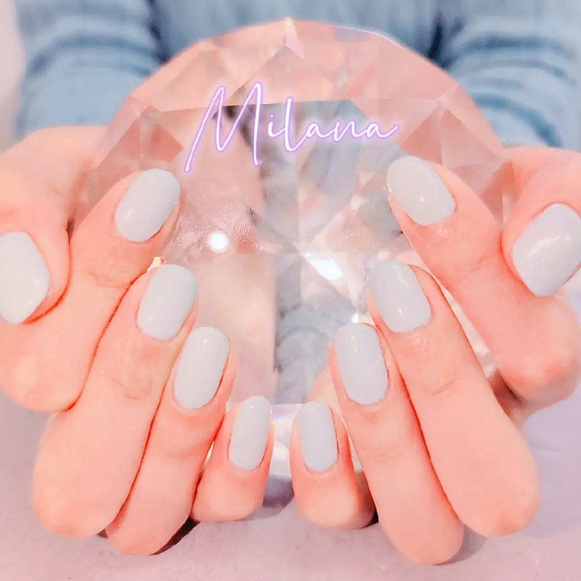 ネイル ワンカラーネイル ハンドネイル Milana 川瀬のネイルデザイン