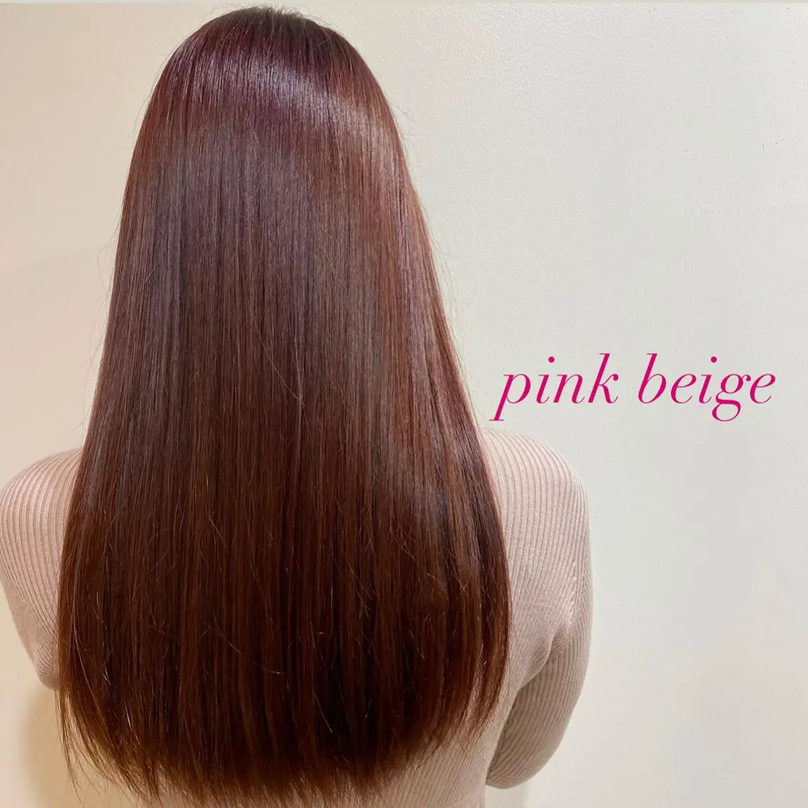 ロング カラー ベージュカラー ピンクカラー ピンクベージュ JINKIメンズ特化 メンズカットパーマのヘアスタイル