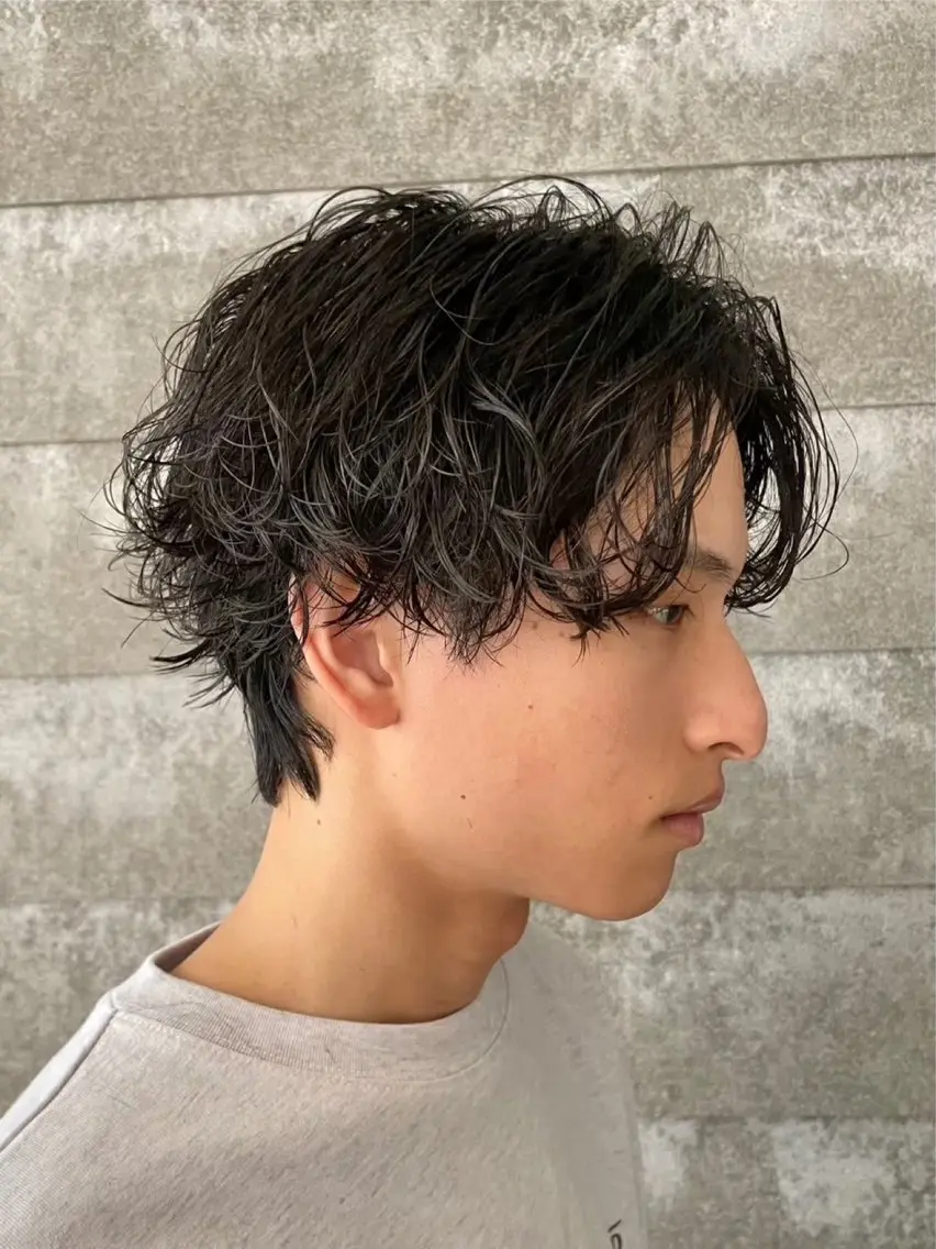 メンズ 三田 真穂のヘアスタイル
