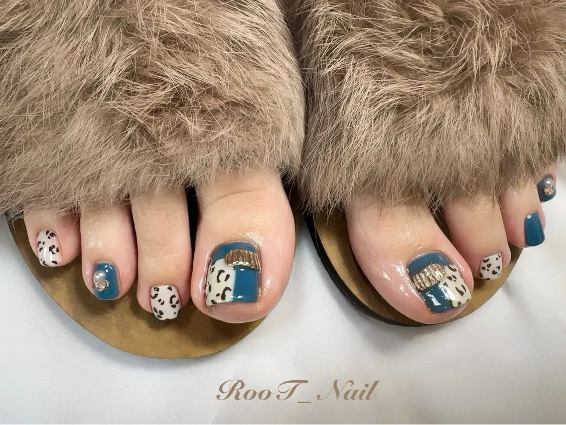 ネイル フットネイル フットネイル RooT Nailのネイルデザイン