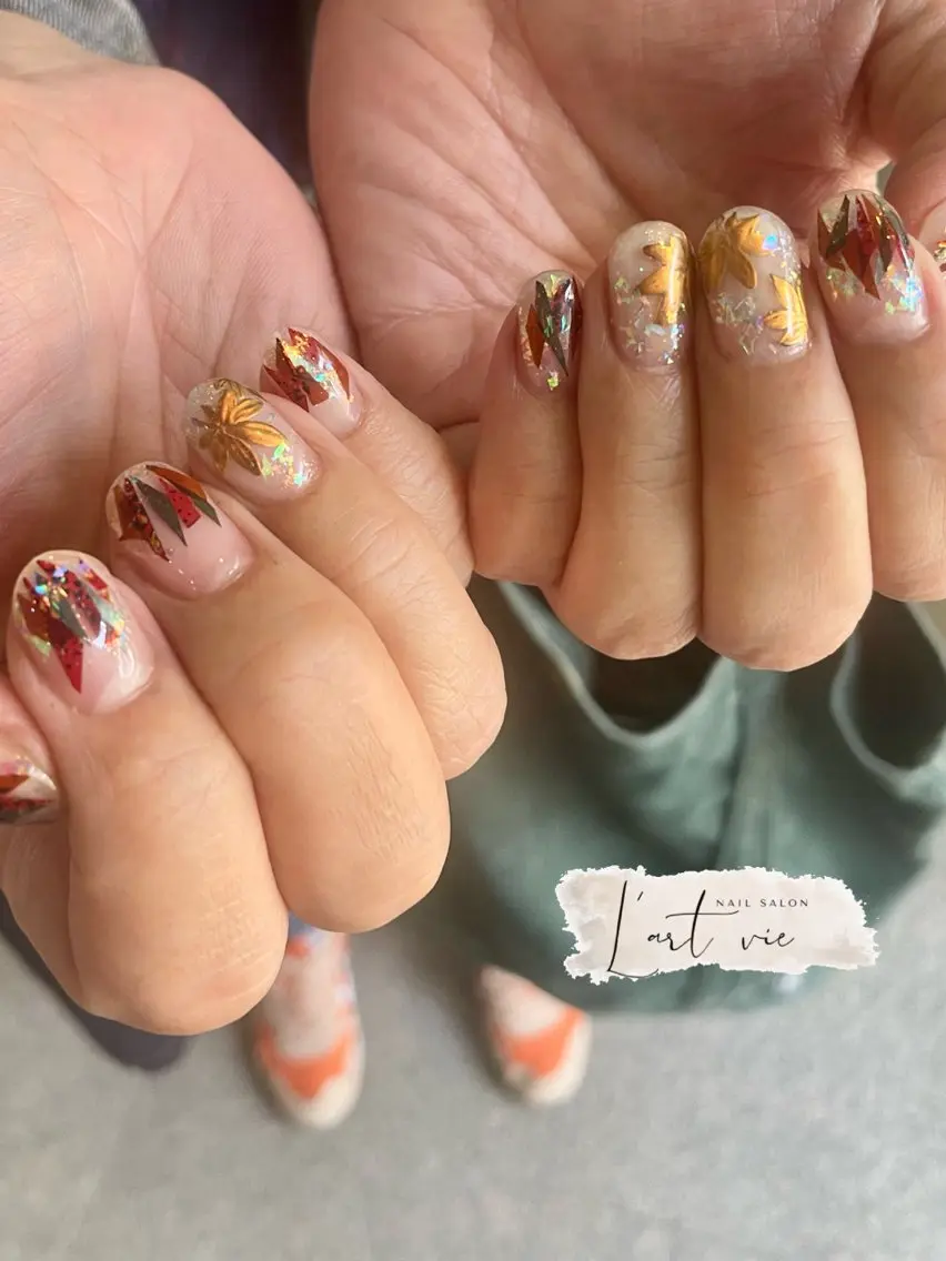 ネイル ハンドネイル NailSalon L’artVieのネイルデザイン