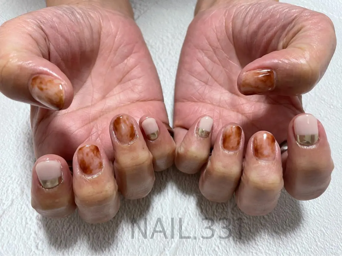 ネイル フットネイル Nail 331のネイルデザイン