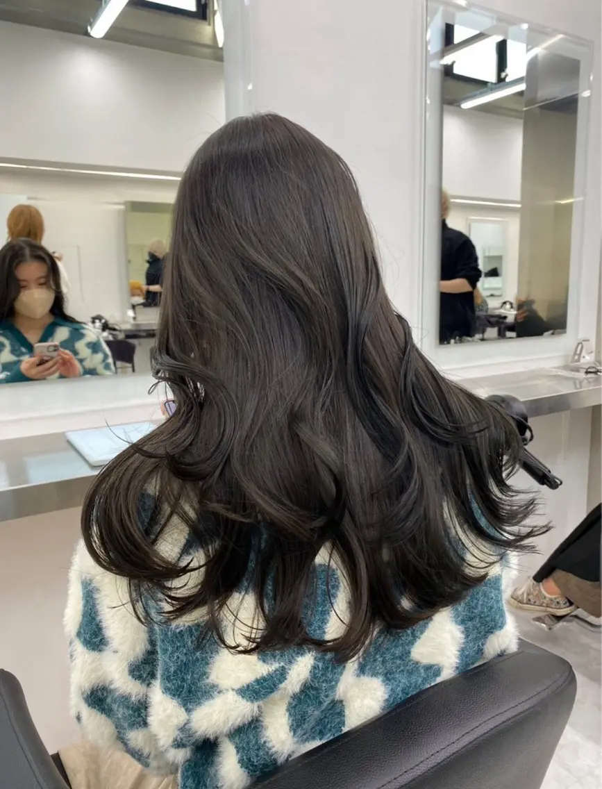 ロング カット ヘアカラー トリートメント layer/諒伍 /赤み消し/天神のヘアスタイル