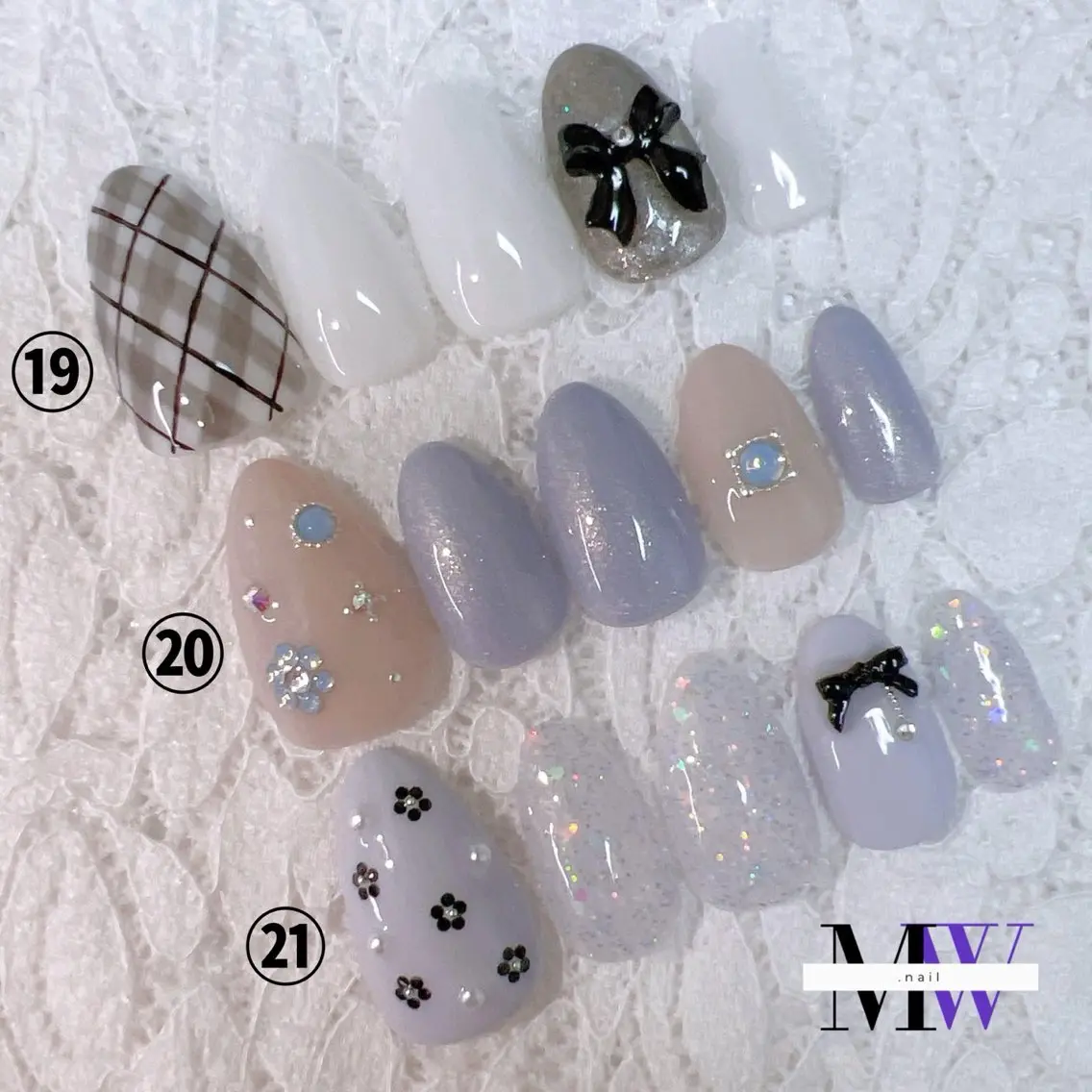 ネイル アートネイル ハンドネイル MW .nailのネイルデザイン