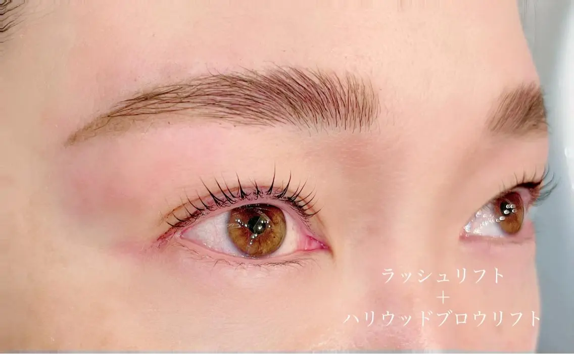 マツエク・マツパ アイブロウ ハリウッドブロウリフト sHioN髪質改善 美髪矯正／ヘア着付けのヘアスタイル
